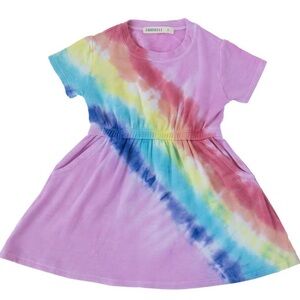 Farewell Bianca Dress in Lucky Rainbow Print